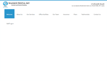Tablet Screenshot of madisondentalny.com